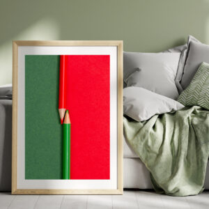 Rood en Groen – Evenwicht in Kleur