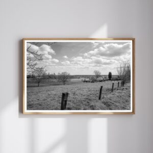 Rust van het landschap